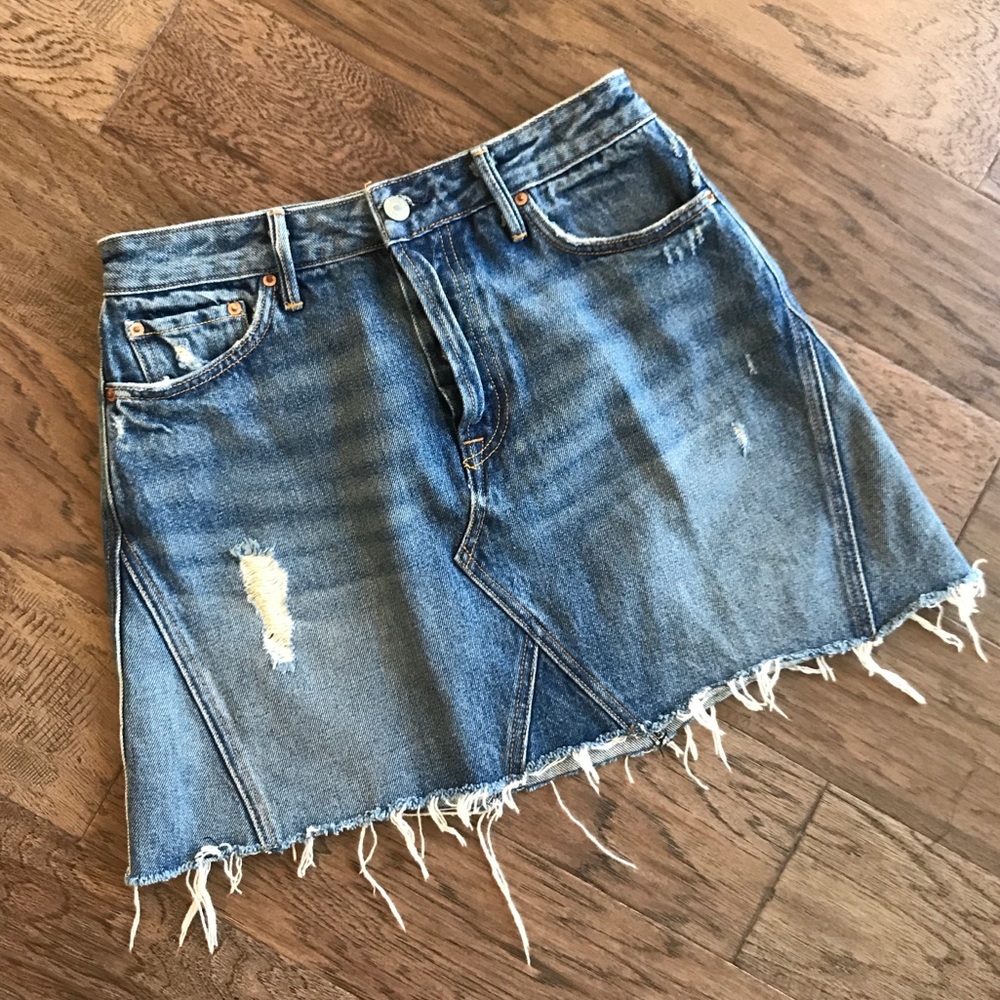GRLFRND Denim Skirt
